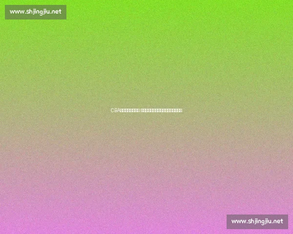 CBA赛事官网全面升级 提供实时比分数据赛程分析与球员动态 CBA赛事官网全面升级 提供实时比分数据赛程分析与球员动态